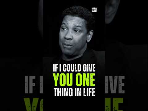 If i could You One Thing in life || Denzel Washington #whispermealovesong #denzelwashingtonquotes