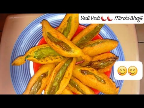 Mirchi🌶🌶 bhaji#mirchi#mirchibhajji#viral#trending#youtubevideo