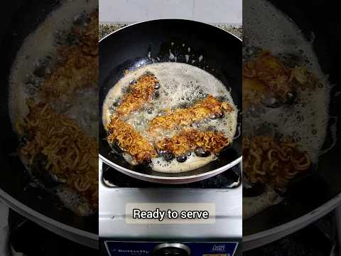 Noodles Thread Chicken Fry | Chicken Fry | thread chicken #maggie #iftar #chicken #shorts