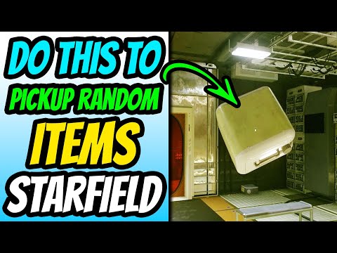 How To Pickup Random Items - Starfield