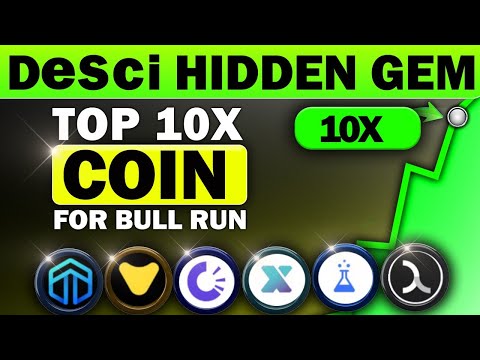 DeSci will be the next 100x Sector | Top 10 Crypto For Bull Run 🐂