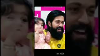 Yash Daughter Ayra #yash #ayrayash #shorts #livetolaugh #youtubeshorts #funny