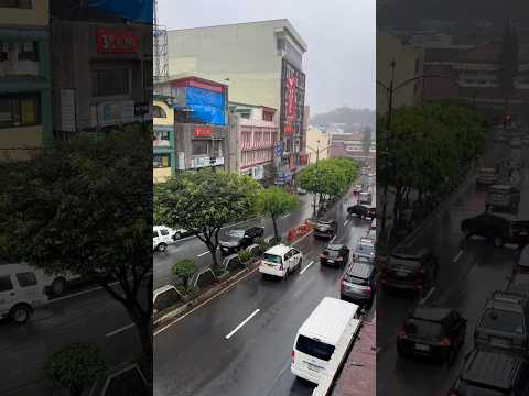 Baguio City in the Middle of a Tropical Storm!