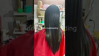 KERATIN treatment #hairkeratin #haircut