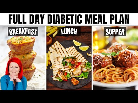 FULL DAY Diabetic Meal Plan | EASY Diabetic Friendly Recipes that Will Change Your Life