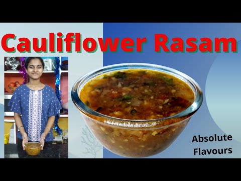 Cauliflower Soup-Cauliflower Rasam