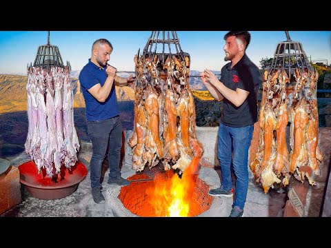 Street Food in REMOTE Turkey 🇹🇷 - EXTREME Pit Roast Lamb + INSANE street food in Turkey