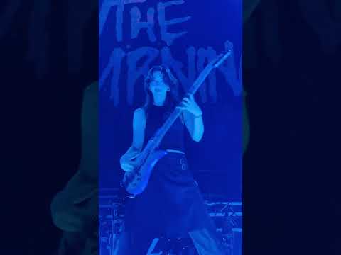 we know you love this intro as much as we do #thewarning #ontour #bassist #rock