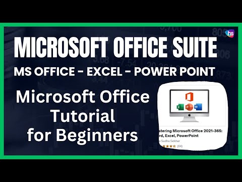 Microsoft Office Suite for Beginners -Office 365 - Microsoft Office -Excel - Power Point - MS Office