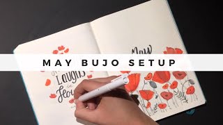 MAY BULLET JOURNAL SETUP