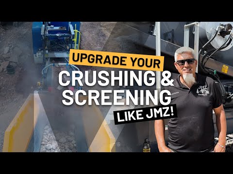 JMZ Crushing It with the Omega J1065 crusher & Barford SR124 screener! | One-Stop Shop Success Story