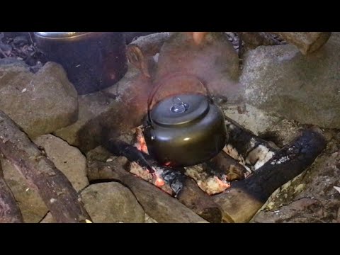 朝食からの撤収。【蓋野遊び　自作リッド三昧】