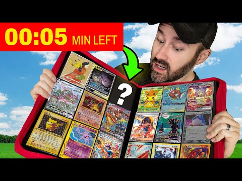 RARE Pokémon Card Hunt Begins NOW! (Pokemon Binder Challenge)