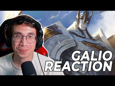 Arcane fan reacts to GALIO (Voicelines, Skins, & Story) | League of Legends