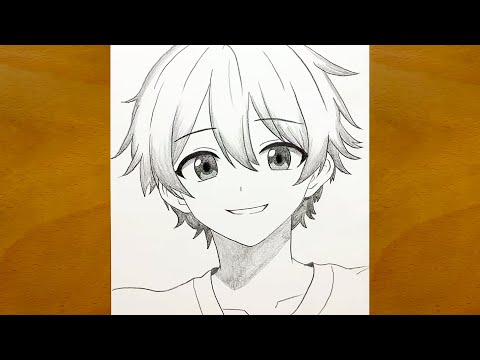 How to Draw Anime Boy Face || Easy Drawing Tutorial || Beginner-Friendly Anime Art