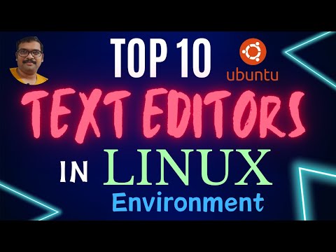 Top 10 Best TEXT EDITORS in Linux Environment || Ubuntu Environment ||