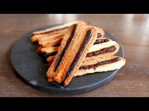 Pâte feuilletée au chocolat "Unagi Pie" | wa's Cuisine | うなぎパイ