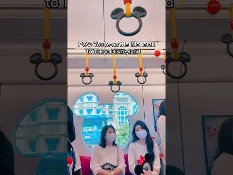 Tokyo Disney Monorail Details #japan #tokyodisneysea #tokyo