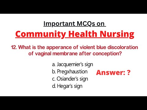 Important mcqs on Community Health Nursing_Part 1