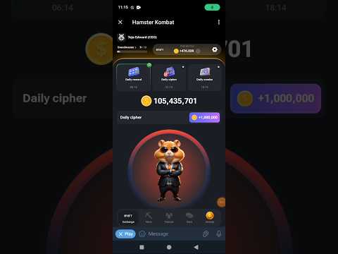 popular telegram mining bot 🚀📈|| Hamster kambat 💥