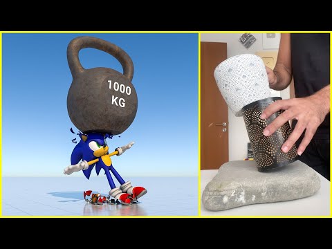 Sonic VS 1000kg - HOW I MADE THE SOUND EFFECTS!