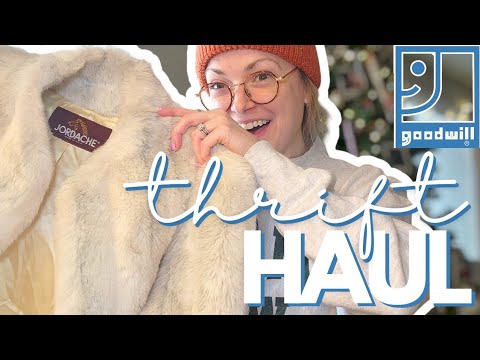 Thrifting like it's my job | last bins thrift haul of 2024 | New Year's Goals