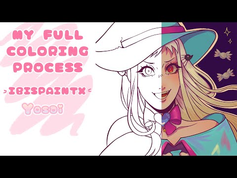 MY FULL COLORING PROCESS! | Start to end! (2X Speed)| Requested!