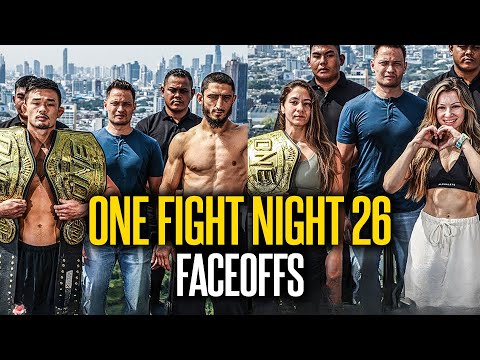 ONE Fight Night 26: Lee vs. Rasulov | Ceremonial Weigh-Ins & Faceoffs Highlights