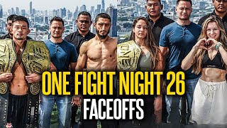 ONE Fight Night 26: Lee vs. Rasulov | Ceremonial Weigh-Ins & Faceoffs Highlights