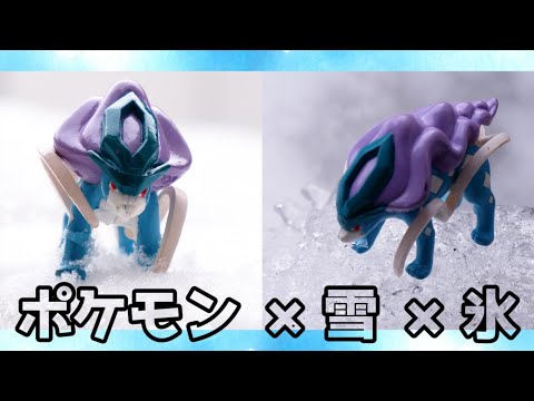 ポケモンおもちゃ#14　雪と氷とポケモン。【オモ写/フィギュア/モンコレ/ポケモンキッズ/人形/食玩】