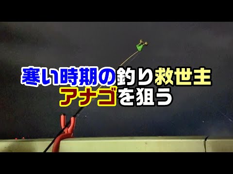 【アナゴ釣り】寒くなってきた時の釣り物はこれ