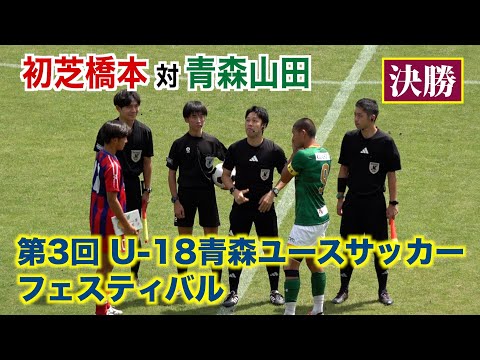 【サッカー】第3回U-18青森ユースサッカーフェスティバル・決勝