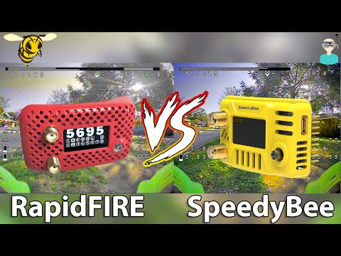 SpeedyBee Fusion Goggles Receiver Vs. ImmersionRC RapidFIRE