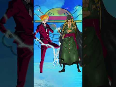 Zoro 🆚 sanji//shanks 🆚 luffy #shorts #onepiece #luffy