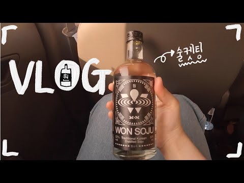 석계 7번포차 / 원소주로 뭉친 8명의 우리들 (기적의 평일 낮 홈파티 / vlog)