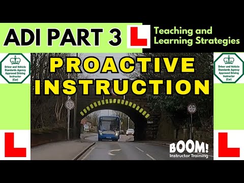 PDI training: Proactive instruction dealing with an arch bridge