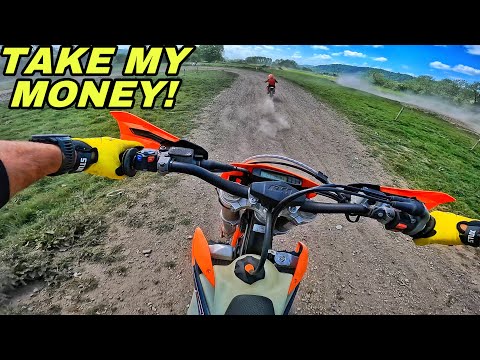 First Time Riding a Ktm 250 4 Stroke And Now I Want One!