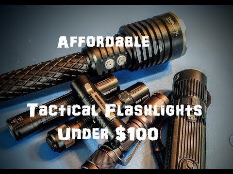 5 affordable tactical flashlights under $100