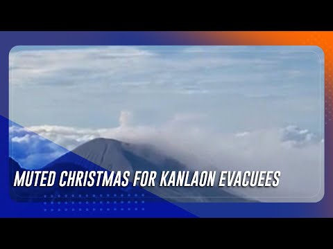 No Christmas parties for Kanlaon evacuees as volcano threat remains | TeleRadyo Serbisyo