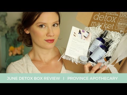 June Detox Box Review ft. Province Apothecary I Laura's Natural Life