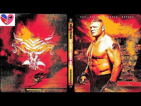 WWE Brock Lesnar: Eat, Sleep, Conquer, Repeat Blu-Ray Steelbook Unboxing