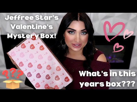 Jeffree Star Cosmetics Valentine's Day Mystery Box Unboxing Deluxe 2023