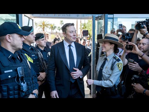 Elon Musk Walks Into the Las Vegas Police Department — What Happens Next Is Unbelievable!