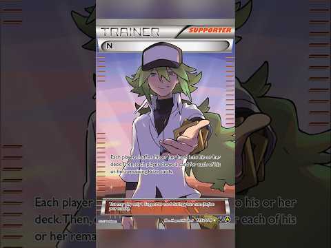 N Pokémon Trainer Cards