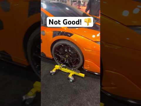 Broken Lamborghini at SEMA!