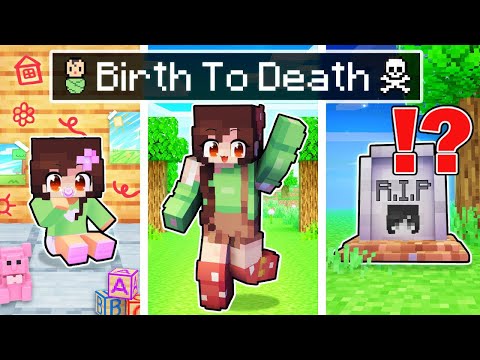 BIRTH to DEATH In Minecraft! ( Tagalog )