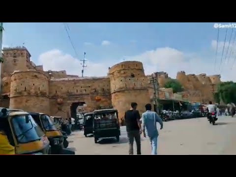 Jaisalmer Fort to Sona hotel auto ride Rajasthan