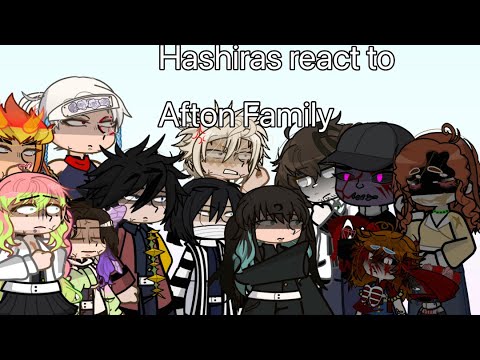 | Hashiras react to Afton Family | FULL PART | CREDITS IN VIDEO | TIMESTAMPS | Mika_gacha |