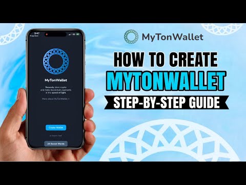 Step-by-Step Guide: How to Create a MyTonWallet | Secure Your Crypto 💎