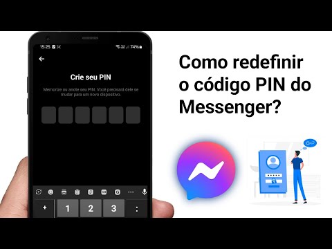 Como restaurar meu PIN do Messenger?